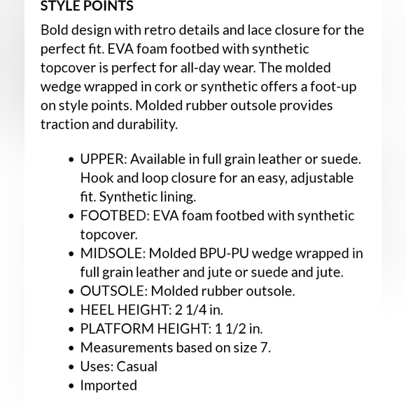 SOREL Cameron Flatform Wedge Sandals Size 9 - Picture 8 of 8